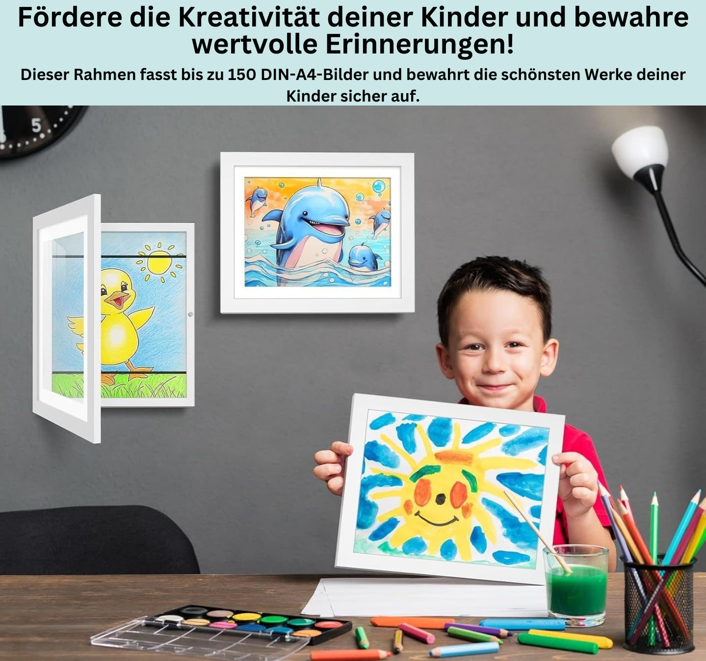 Kindora - Kinder Kunstrahmen