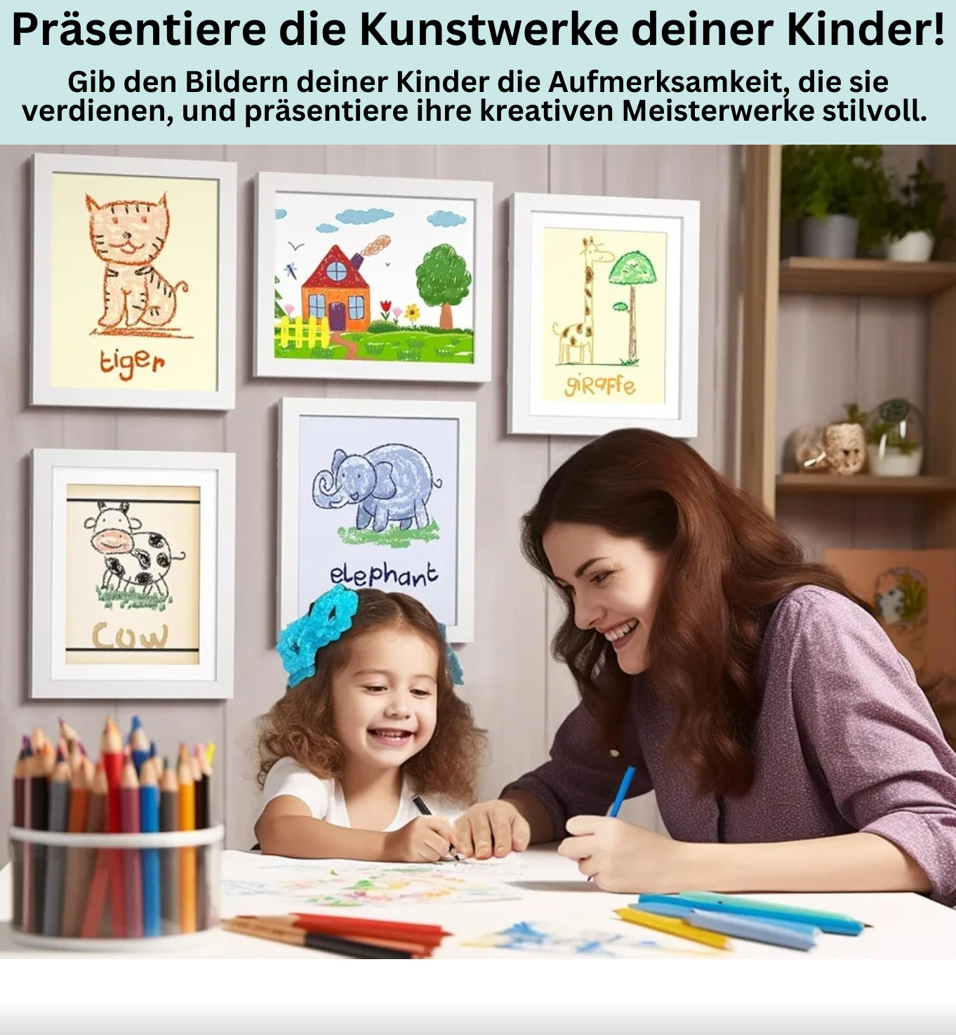 Kindora - Kinder Kunstrahmen